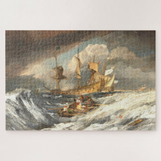 The Dutch Men of War, Turner Art Jigsaw Puzzle