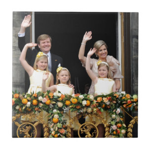 The Dutch Royal Family Ceramic Tile