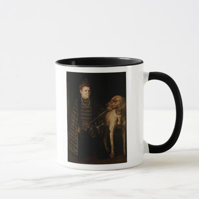 The Dwarf of Cardinal Granvelle, c.1560 Mug (Right)