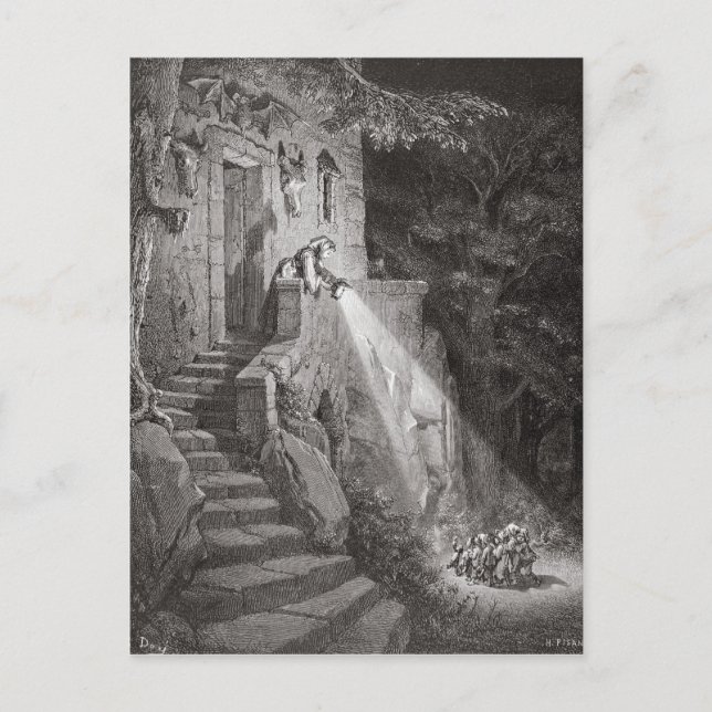 The Dwelling of the Ogre Postcard (Front)