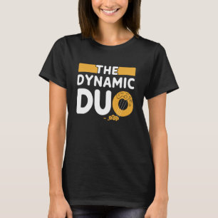 The Dynamic Duo Mac Cheese T Shirt Fun for Foodies