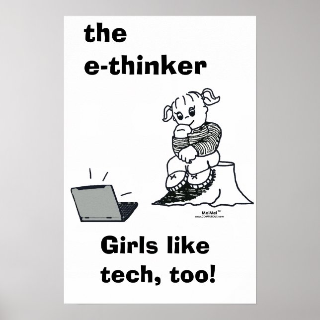 THE  E-THINKER  Poster (Front)