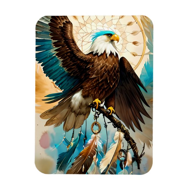 The Eagle Dreamcatcher |  Magnet (Vertical)