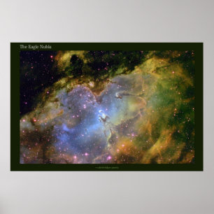 The Eagle Nebula a Distant View Poster