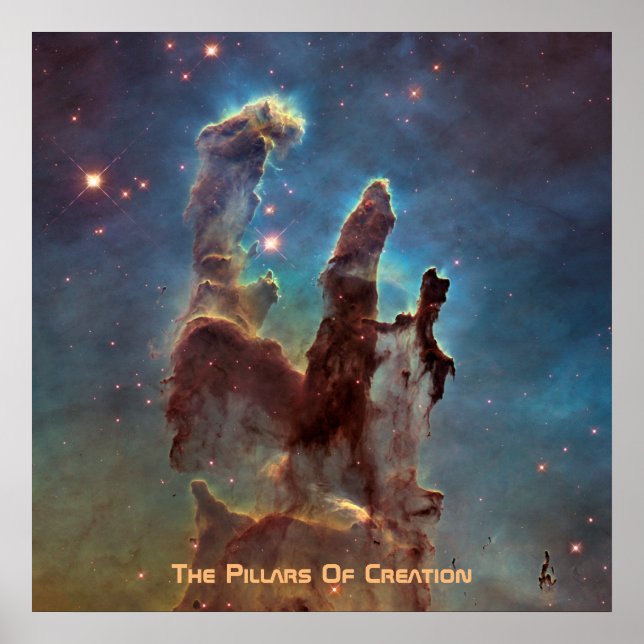 The Eagle Nebula aka The Pillars Of Creation Poster (Front)