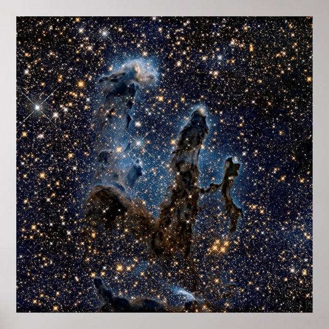 The Eagle Nebula aka The Pillars Of Creation Poster (Front)