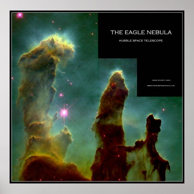 The Eagle Nebula - Posters From Space (Front)