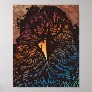 The Eagle Sees Its Prey Poster
