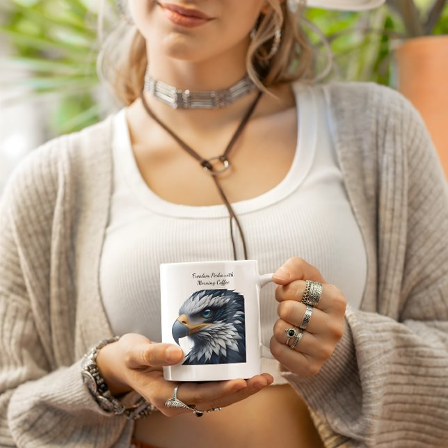 The Eagles Gaze Large Coffee Mug (Creator Uploaded)