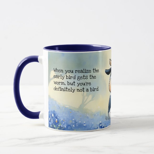 The Early Cow Mug (Left)