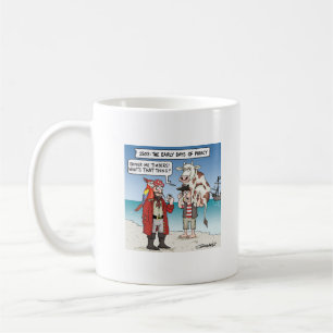 The early days of piracy coffee mug