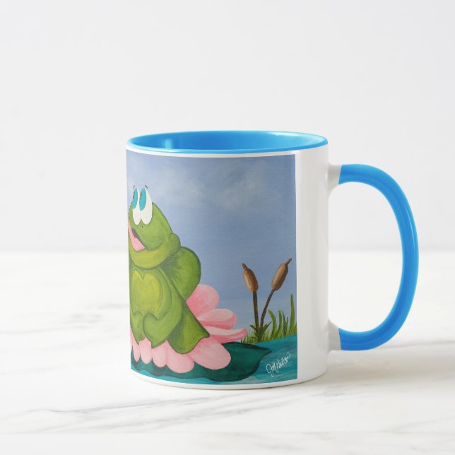 The Early Frog Catches the Fly Mug (Right)