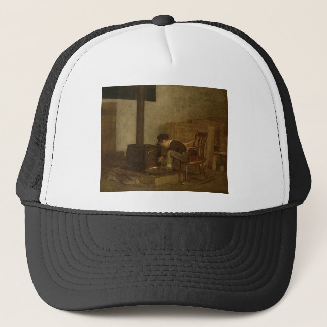 The Early Scholar - Eastman Johnson Trucker Hat (Front)