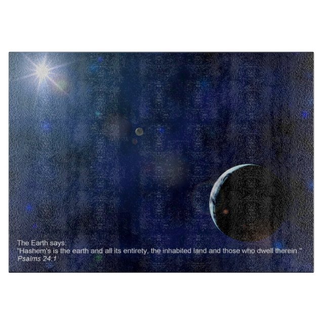 The Earth Cutting Board (Front)