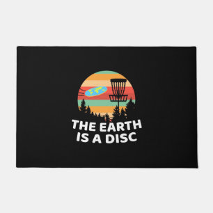 The Earth Is A Disc Golf Doormat
