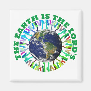 THE EARTH IS THE LORD'S Christian Magnet