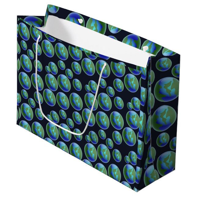 The Earth Large Gift Bag (Front Angled)