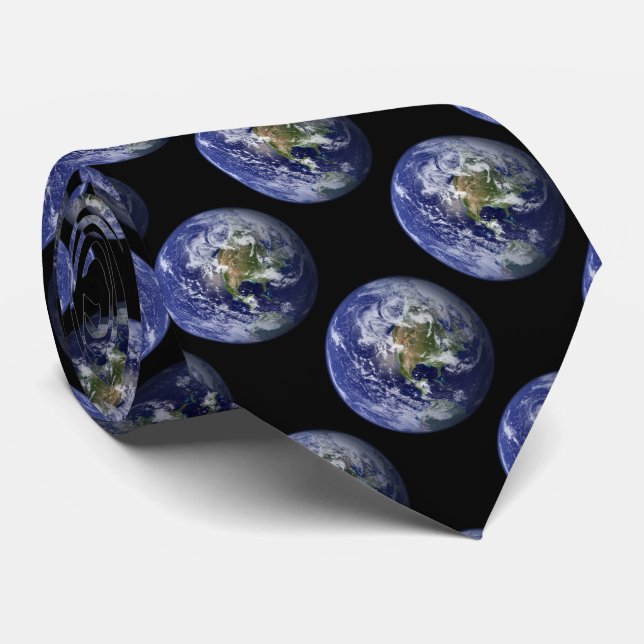 The earth of our planet tie (Rolled)
