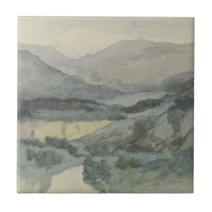 The Earth Pillars by the Schalderer Bach Ceramic Tile