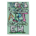 The Earth without art is just EH