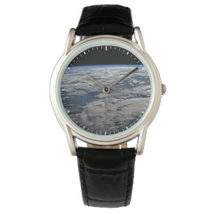 The Earth's Limb Above A Cloudy Western Australia. Watch