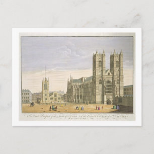The East Prospect of the Abbey of St. Peter and th Postcard