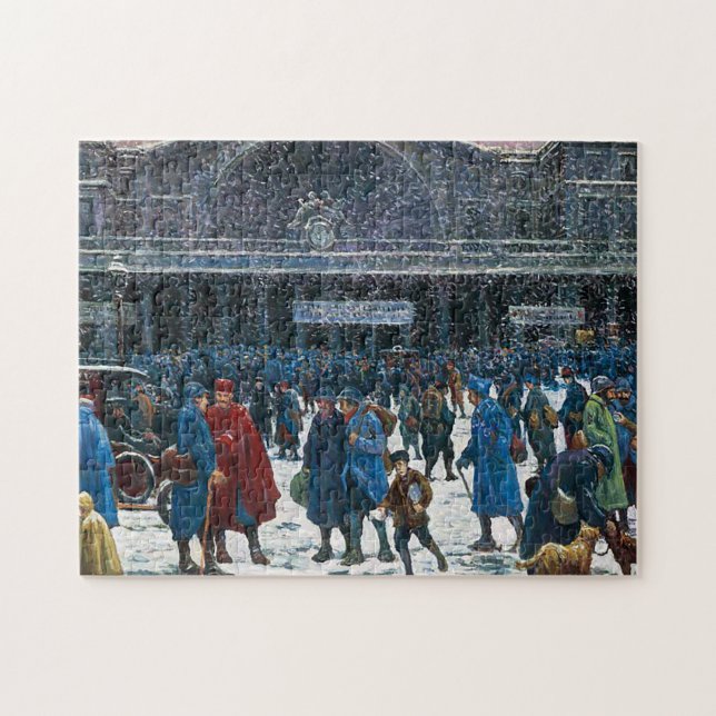 The East Railway Station Famous Visual Arts Maximi Jigsaw Puzzle (Horizontal)