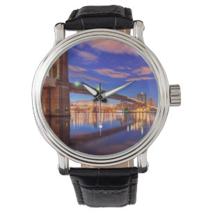 The East River, Brooklyn Bridge, Manhattan Watch