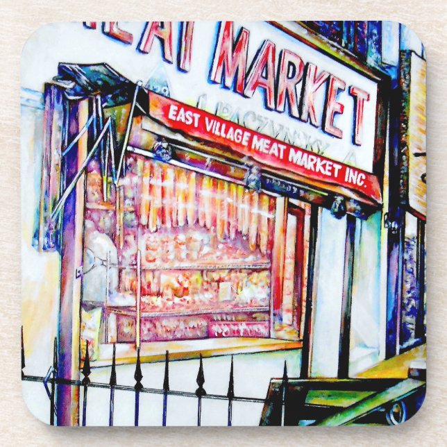 The East Village's Garden of Wisdom Coaster (Front)