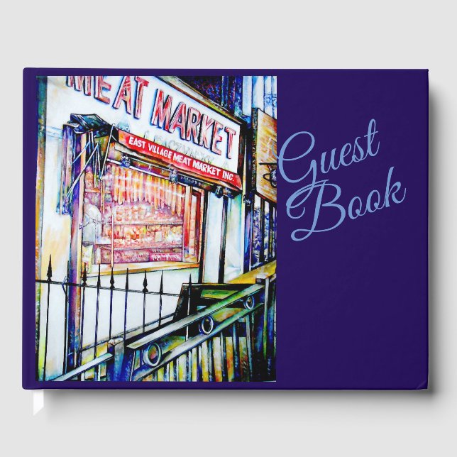 The East Village's Garden of Wisdom Guest Book (Front)