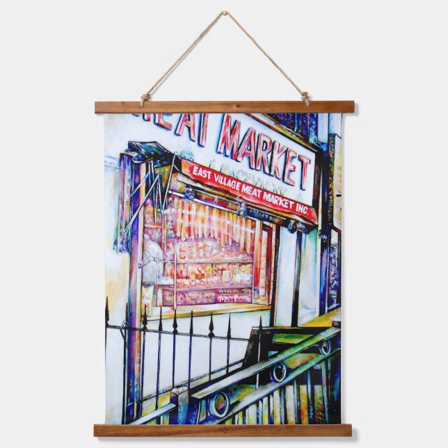 The East Village's Garden of Wisdom Hanging Tapestry (Front)