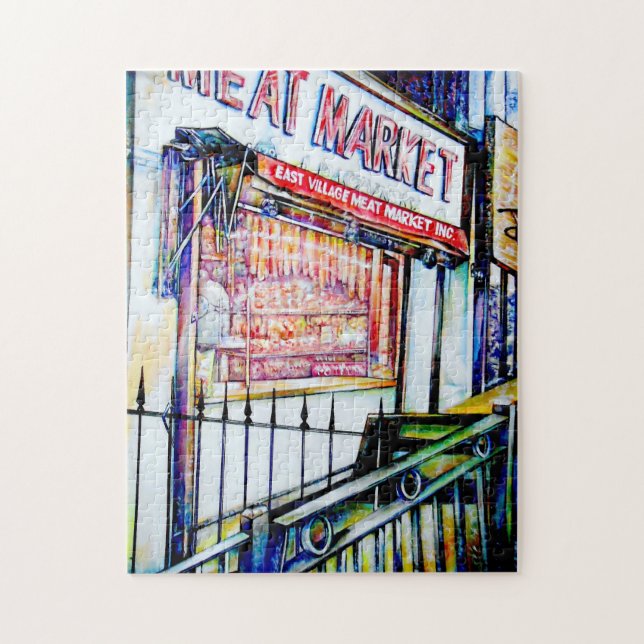 The East Village's Garden of Wisdom Jigsaw Puzzle (Vertical)