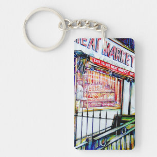 The East Village's Garden of Wisdom Key Ring