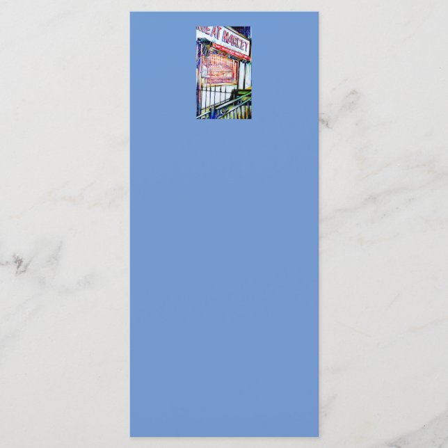 The East Village's Garden of Wisdom Menu (Front)