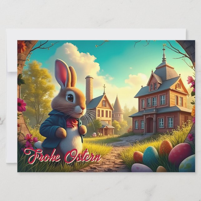 The Easter Bunny on a Secret Mission (Front)