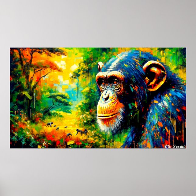 The Eastern chimpanzee 5 Poster (Front)