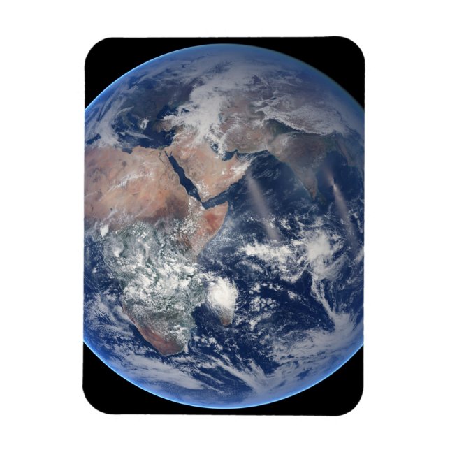 The Eastern Hemisphere On Planet Earth. Magnet (Vertical)
