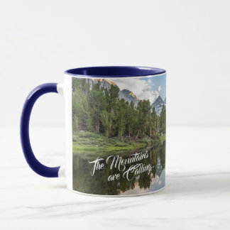The Eastern Sierra Mountains are Calling - Blue Mug