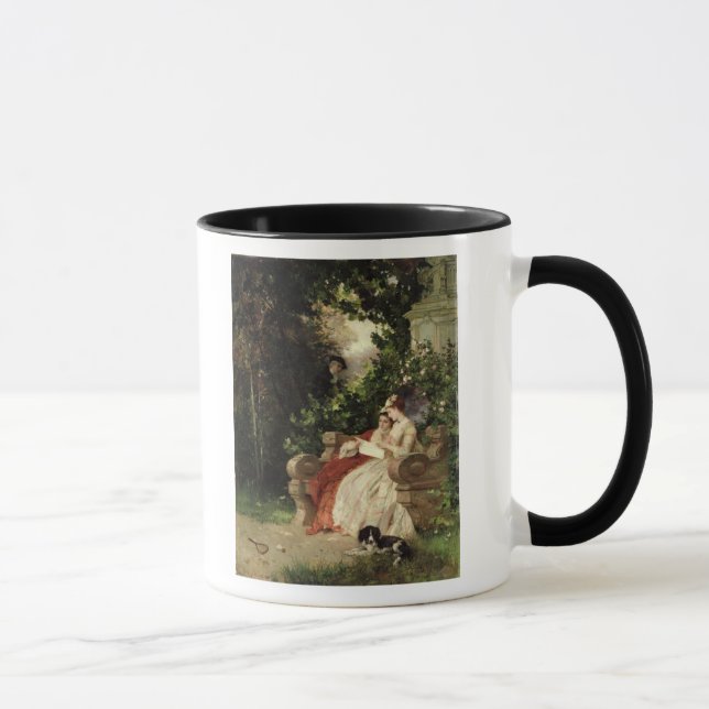 The Eavesdropper, 1868 Mug (Right)