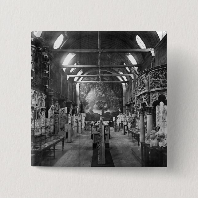 The Ecole Nationale Superieure des Beaux-Arts 15 Cm Square Badge (Front)