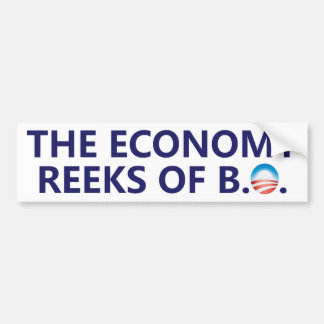 The Economy Reeks Bumper Sticker