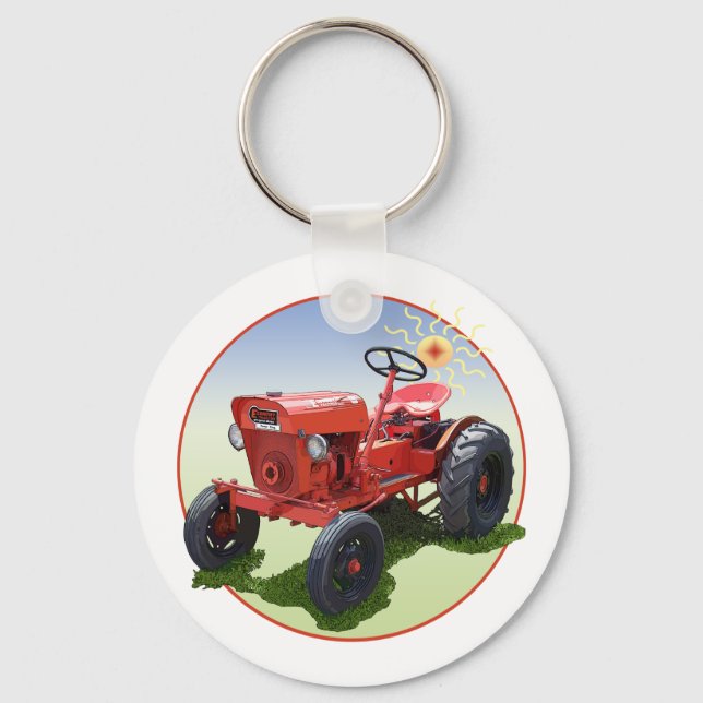 The Economy Tractor Key Ring (Front)