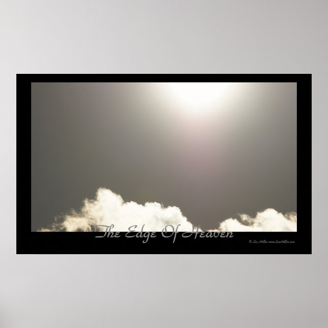 The Edge Of Heaven Skyscape Poster (Front)