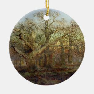 The Edge of Sherwood Forest, 1878 Ceramic Ornament
