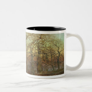 The Edge of Sherwood Forest, 1878 Two-Tone Coffee Mug