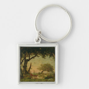 The Edge of the Forest at Fontainebleau Key Ring