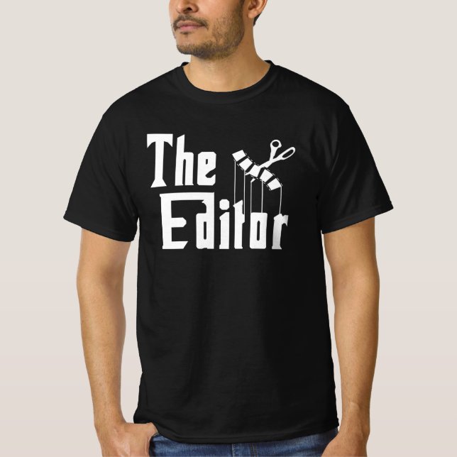 The Editor - Editing Definition Symbols T-Shirt (Front)