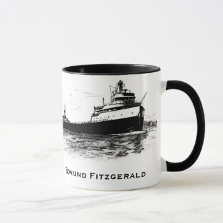 The Edmund Fitzgerald on the St. Clair River Mug