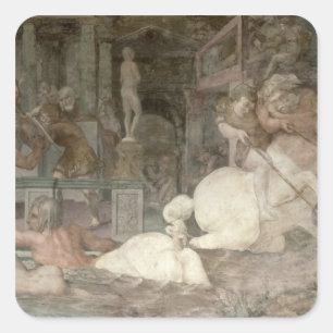 The Education of Achilles Square Sticker