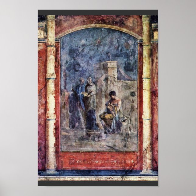 The Education Of Dionysus By Römischer Meister Poster (Front)